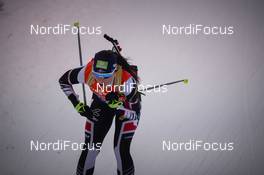 12.03.2017, Kontiolahti, Finland (FIN): Christina Rieder (AUT) -  IBU world cup biathlon, relay mixed, Kontiolahti (FIN). www.nordicfocus.com. © Tumashov/NordicFocus. Every downloaded picture is fee-liable.