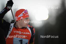 12.03.2017, Kontiolahti, Finland (FIN): Arnd Peiffer (GER) -  IBU world cup biathlon, relay mixed, Kontiolahti (FIN). www.nordicfocus.com. © Tumashov/NordicFocus. Every downloaded picture is fee-liable.