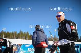 11.03.2017, Kontiolahti, Finland (FIN): Quentin Fillon Maillet (FRA) -  IBU world cup biathlon, pursuit men, Kontiolahti (FIN). www.nordicfocus.com. © Tumashov/NordicFocus. Every downloaded picture is fee-liable.