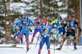 12.03.2017, Kontiolahti, Finland (FIN): Roman Rees(GER) -  IBU world cup biathlon, single mixed relay, Kontiolahti (FIN). www.nordicfocus.com. © Tumashov/NordicFocus. Every downloaded picture is fee-liable.