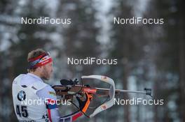 10.03.2017, Kontiolahti, Finland (FIN): Simon Eder (AUT) -  IBU world cup biathlon, sprint men, Kontiolahti (FIN). www.nordicfocus.com. © Tumashov/NordicFocus. Every downloaded picture is fee-liable.