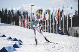 18.03.2017, Oslo, Norway (NOR): Krasimir Anev (BUL) -  IBU world cup biathlon, pursuit men, Oslo (NOR). www.nordicfocus.com. © Manzoni/NordicFocus. Every downloaded picture is fee-liable.