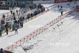18.03.2017, Oslo, Norway (NOR): Event Feature: Overview over the shooting range -  IBU world cup biathlon, pursuit men, Oslo (NOR). www.nordicfocus.com. © Manzoni/NordicFocus. Every downloaded picture is fee-liable.