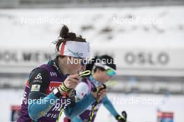 16.03.2017, Oslo, Norway (NOR): Julia Simon (FRA) -  IBU world cup biathlon, training, Oslo (NOR). www.nordicfocus.com. © Manzoni/NordicFocus. Every downloaded picture is fee-liable.