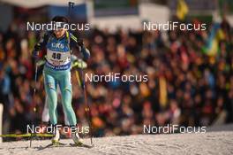 15.02.2017, Hochfilzen, Austria (AUT): Olena Pidhrushna (UKR) - IBU world championships biathlon, individual women, Hochfilzen (AUT). www.nordicfocus.com. © NordicFocus. Every downloaded picture is fee-liable.