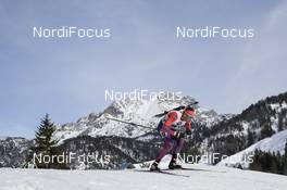 12.02.2017, Hochfilzen, Austria (AUT): Tim Burke (USA) - IBU world championships biathlon, pursuit men, Hochfilzen (AUT). www.nordicfocus.com. © NordicFocus. Every downloaded picture is fee-liable.