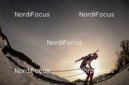 12.02.2017, Hochfilzen, Austria (AUT): Tarjei Boe (NOR) - IBU world championships biathlon, pursuit men, Hochfilzen (AUT). www.nordicfocus.com. © NordicFocus. Every downloaded picture is fee-liable.