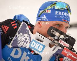 18.02.2017, Hochfilzen, Austria (AUT): Erik Lesser (GER) - IBU world championships biathlon, relay men, Hochfilzen (AUT). www.nordicfocus.com. © NordicFocus. Every downloaded picture is fee-liable.