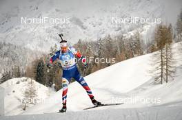 18.02.2017, Hochfilzen, Austria (AUT): Emil Hegle Svendsen (NOR) - IBU world championships biathlon, relay men, Hochfilzen (AUT). www.nordicfocus.com. © NordicFocus. Every downloaded picture is fee-liable.