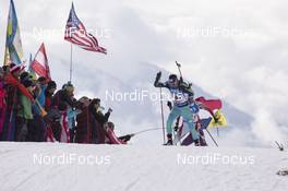 18.02.2017, Hochfilzen, Austria (AUT): Artem Pryma (UKR) - IBU world championships biathlon, relay men, Hochfilzen (AUT). www.nordicfocus.com. © NordicFocus. Every downloaded picture is fee-liable.