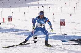 18.02.2017, Hochfilzen, Austria (AUT): Giuseppe Montello (ITA) - IBU world championships biathlon, relay men, Hochfilzen (AUT). www.nordicfocus.com. © NordicFocus. Every downloaded picture is fee-liable.