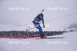 17.02.2017, Hochfilzen, Austria (AUT): Federica Sanfilippo (ITA) - IBU world championships biathlon, relay women, Hochfilzen (AUT). www.nordicfocus.com. © NordicFocus. Every downloaded picture is fee-liable.