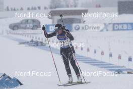 17.02.2017, Hochfilzen, Austria (AUT): Lena Haecki (SUI) - IBU world championships biathlon, relay women, Hochfilzen (AUT). www.nordicfocus.com. © NordicFocus. Every downloaded picture is fee-liable.