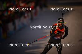11.02.2017, Hochfilzen, Austria (AUT): Serafin Wiestner (SUI) - IBU world championships biathlon, sprint men, Hochfilzen (AUT). www.nordicfocus.com. © NordicFocus. Every downloaded picture is fee-liable.