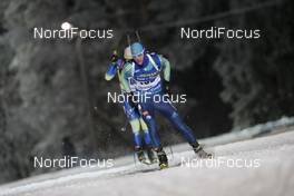 30.11.2017, Oestersund, Sweden, (SWE): Vladislav Vitenko (KAZ) - IBU world cup biathlon, individual men, Oestersund (SWE). www.nordicfocus.com. © Manzoni/NordicFocus. Every downloaded picture is fee-liable.