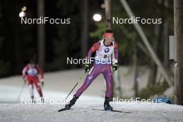 26.11.2017, Oestersund, Sweden, (SWE): Clare Egan (USA) - IBU world cup biathlon, relay mixed, Oestersund (SWE). www.nordicfocus.com. © Manzoni/NordicFocus. Every downloaded picture is fee-liable.