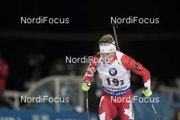 26.11.2017, Oestersund, Sweden, (SWE): Scott Gow (CAN) - IBU world cup biathlon, relay mixed, Oestersund (SWE). www.nordicfocus.com. © Manzoni/NordicFocus. Every downloaded picture is fee-liable.