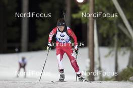 26.11.2017, Oestersund, Sweden, (SWE): Julia Ransom (CAN) - IBU world cup biathlon, relay mixed, Oestersund (SWE). www.nordicfocus.com. © Manzoni/NordicFocus. Every downloaded picture is fee-liable.