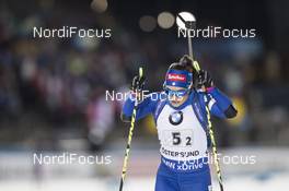 26.11.2017, Oestersund, Sweden, (SWE): Dorothea Wierer (ITA) - IBU world cup biathlon, relay mixed, Oestersund (SWE). www.nordicfocus.com. © Manzoni/NordicFocus. Every downloaded picture is fee-liable.