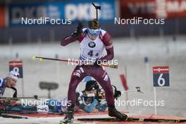 26.11.2017, Oestersund, Sweden, (SWE): Anton Shipulin (RUS) - IBU world cup biathlon, relay mixed, Oestersund (SWE). www.nordicfocus.com. © Manzoni/NordicFocus. Every downloaded picture is fee-liable.