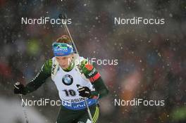03.12.2017, Oestersund, Sweden, (SWE): Vanessa Hinz (GER) - IBU world cup biathlon, pursuit women, Oestersund (SWE). www.nordicfocus.com. © Tumashov/NordicFocus. Every downloaded picture is fee-liable.