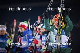 01.12.2017, Oestersund, Sweden, (SWE): Denise Herrmann (GER) - IBU world cup biathlon, sprint women, Oestersund (SWE). www.nordicfocus.com. © Tumashov/NordicFocus. Every downloaded picture is fee-liable.