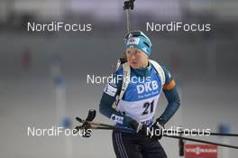 01.12.2017, Oestersund, Sweden, (SWE): Anastasiya Merkushyna (UKR) - IBU world cup biathlon, sprint women, Oestersund (SWE). www.nordicfocus.com. © Manzoni/NordicFocus. Every downloaded picture is fee-liable.