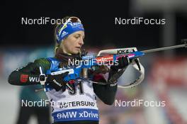 01.12.2017, Oestersund, Sweden, (SWE): Vanessa Hinz (GER) - IBU world cup biathlon, sprint women, Oestersund (SWE). www.nordicfocus.com. © Manzoni/NordicFocus. Every downloaded picture is fee-liable.