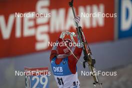 01.12.2017, Oestersund, Sweden, (SWE): Baiba Bendika (LAT) - IBU world cup biathlon, sprint women, Oestersund (SWE). www.nordicfocus.com. © Manzoni/NordicFocus. Every downloaded picture is fee-liable.