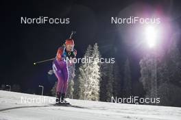 01.12.2017, Oestersund, Sweden, (SWE): Clare Egan (USA) - IBU world cup biathlon, sprint women, Oestersund (SWE). www.nordicfocus.com. © Manzoni/NordicFocus. Every downloaded picture is fee-liable.
