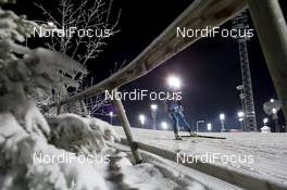 01.12.2017, Oestersund, Sweden, (SWE): Celia Aymonier (FRA) - IBU world cup biathlon, sprint women, Oestersund (SWE). www.nordicfocus.com. © Manzoni/NordicFocus. Every downloaded picture is fee-liable.