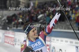 01.12.2017, Oestersund, Sweden, (SWE): Synnoeve Solemdal (NOR) - IBU world cup biathlon, sprint women, Oestersund (SWE). www.nordicfocus.com. © Manzoni/NordicFocus. Every downloaded picture is fee-liable.