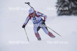 10.12.2017, Hochfilzen, Austria (AUT): Desislava Stoyanova (BUL) -  IBU world cup biathlon, relay women, Hochfilzen (AUT). www.nordicfocus.com. © Manzoni/NordicFocus. Every downloaded picture is fee-liable.