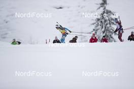 08.12.2017, Hochfilzen, Austria (AUT): Martin Fourcade (FRA) -  IBU world cup biathlon, sprint men, Hochfilzen (AUT). www.nordicfocus.com. © Manzoni/NordicFocus. Every downloaded picture is fee-liable.