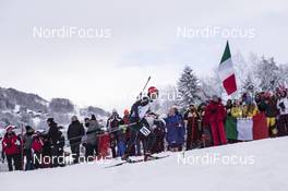 15.12.2017, Annecy-Le Grand Bornand, France (FRA): Jeremy Finello (SUI) -  IBU world cup biathlon, sprint men, Annecy-Le Grand Bornand (FRA). www.nordicfocus.com. © Manzoni/NordicFocus. Every downloaded picture is fee-liable.