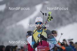 15.12.2017, Annecy-Le Grand Bornand, France (FRA): Martin Fourcade (FRA) -  IBU world cup biathlon, sprint men, Annecy-Le Grand Bornand (FRA). www.nordicfocus.com. © Manzoni/NordicFocus. Every downloaded picture is fee-liable.