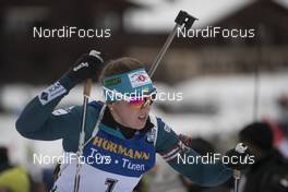 14.12.2017, Annecy-Le Grand Bornand, France (FRA): Iryna Varvynets (UKR) -  IBU world cup biathlon, sprint women, Annecy-Le Grand Bornand (FRA). www.nordicfocus.com. © Manzoni/NordicFocus. Every downloaded picture is fee-liable.
