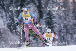 03.01.2017, Oberstdorf, Germany (GER): Petr Sedov (RUS) - FIS world cup cross-country, tour de ski, skiathlon men, Oberstdorf (GER). www.nordicfocus.com. © Modica/NordicFocus. Every downloaded picture is fee-liable.
