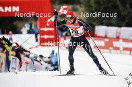 08.01.2017, Val di Fiemme, Italy (ITA): Jonas Baumann (SUI) - FIS world cup cross-country, tour de ski, final climb men, Val di Fiemme (ITA). www.nordicfocus.com. © Modica/NordicFocus. Every downloaded picture is fee-liable.