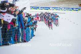 07.01.2017, Val di Fiemme, Italy (ITA): Martin Johnsrud Sundby (NOR), Sergey Ustiugov (RUS), (l-r)  - FIS world cup cross-country, tour de ski, mass men, Val di Fiemme (ITA). www.nordicfocus.com. © Modica/NordicFocus. Every downloaded picture is fee-liable.
