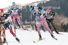 07.01.2017, Val di Fiemme, Italy (ITA): Andrey Larkov (RUS) - FIS world cup cross-country, tour de ski, mass men, Val di Fiemme (ITA). www.nordicfocus.com. © Modica/NordicFocus. Every downloaded picture is fee-liable.