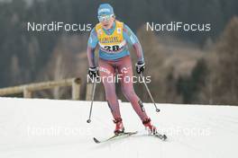 07.01.2017, Val di Fiemme, Italy (ITA): Mariya Guschina (RUS) - FIS world cup cross-country, tour de ski, mass women, Val di Fiemme (ITA). www.nordicfocus.com. © Modica/NordicFocus. Every downloaded picture is fee-liable.