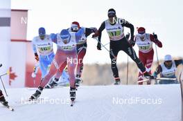 15.01.2017, Toblach, Italy (ITA): Nikolay Morilov (RUS), Jovian Hediger (SUI) - FIS world cup cross-country, team sprint, Toblach (ITA). www.nordicfocus.com. © Thibaut/NordicFocus. Every downloaded picture is fee-liable.