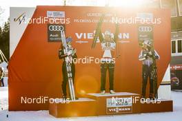21.01.2017, Ulricehamn, Sweden (SWE): Krista Parmakoski (FIN), Marit Bjoergen (NOR), Charlotte Kalla (SWE), (l-r) - FIS world cup cross-country, 10km women, Ulricehamn (SWE). www.nordicfocus.com. © Modica/NordicFocus. Every downloaded picture is fee-liable.