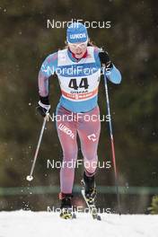 19.02.2017, Otepaeae, Estonia (EST): Yulia Tchekaleva (RUS) - FIS world cup cross-country, 10km women, Otepaeae (EST). www.nordicfocus.com. © Modica/NordicFocus. Every downloaded picture is fee-liable.