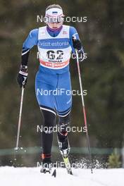 19.02.2017, Otepaeae, Estonia (EST): Anette Veerpalu (EST) - FIS world cup cross-country, 10km women, Otepaeae (EST). www.nordicfocus.com. © Modica/NordicFocus. Every downloaded picture is fee-liable.