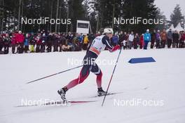 12.03.2017, Oslo, Norway (NOR): Ingvild Flugstad Oestberg (NOR) - FIS world cup cross-country, mass women, Oslo (NOR). www.nordicfocus.com. © NordicFocus. Every downloaded picture is fee-liable.