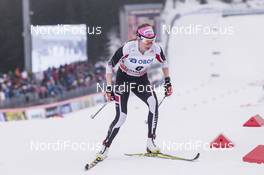 12.03.2017, Oslo, Norway (NOR): Teresa Stadlober (AUT) - FIS world cup cross-country, mass women, Oslo (NOR). www.nordicfocus.com. © NordicFocus. Every downloaded picture is fee-liable.
