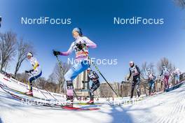 18.03.2017, Quebec, Canada (CAN): Laura Mononen (FIN) - FIS world cup cross-country, mass women, Quebec (CAN). www.nordicfocus.com. © Modica/NordicFocus. Every downloaded picture is fee-liable.
