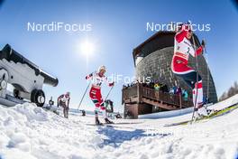 18.03.2017, Quebec, Canada (CAN): Maiken Caspersen Falla (NOR), Kathrine Rolsted Harsem (NOR), (l-r)  - FIS world cup cross-country, mass women, Quebec (CAN). www.nordicfocus.com. © Modica/NordicFocus. Every downloaded picture is fee-liable.